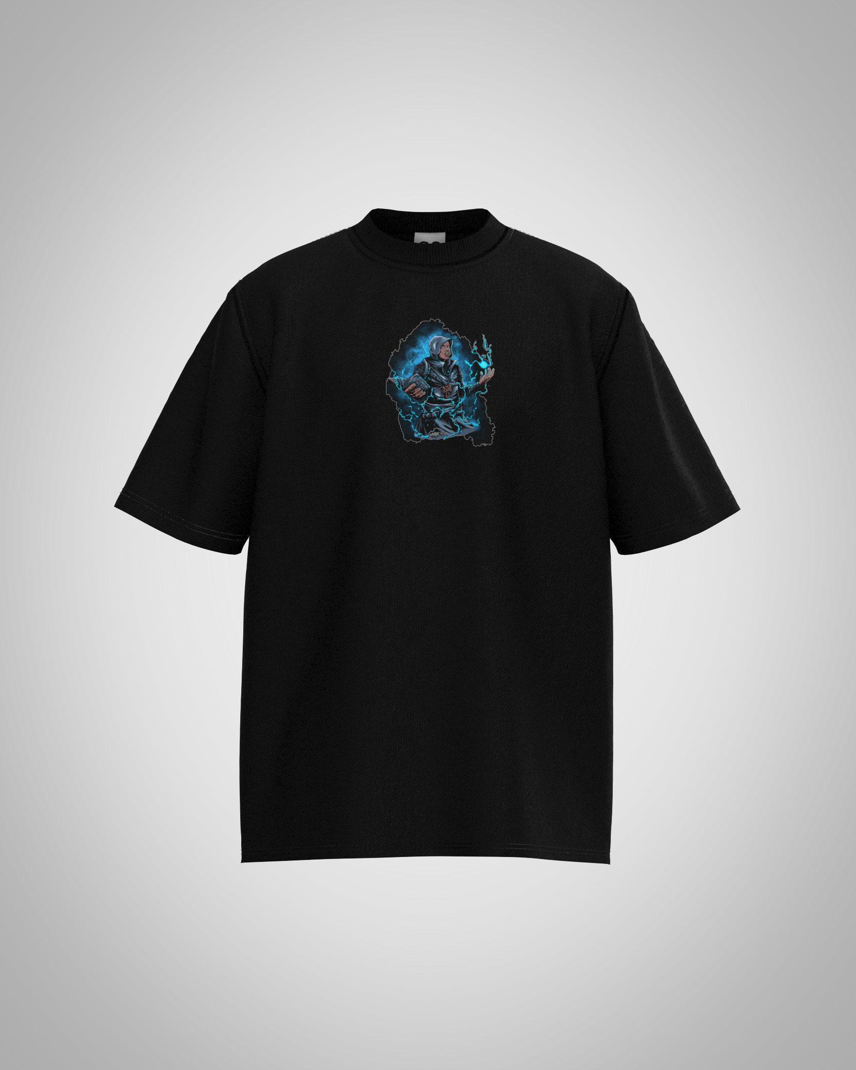“No Fear No Limits” Cyberpunk Graphic T-Shirt – Futuristic Streetwear Edition