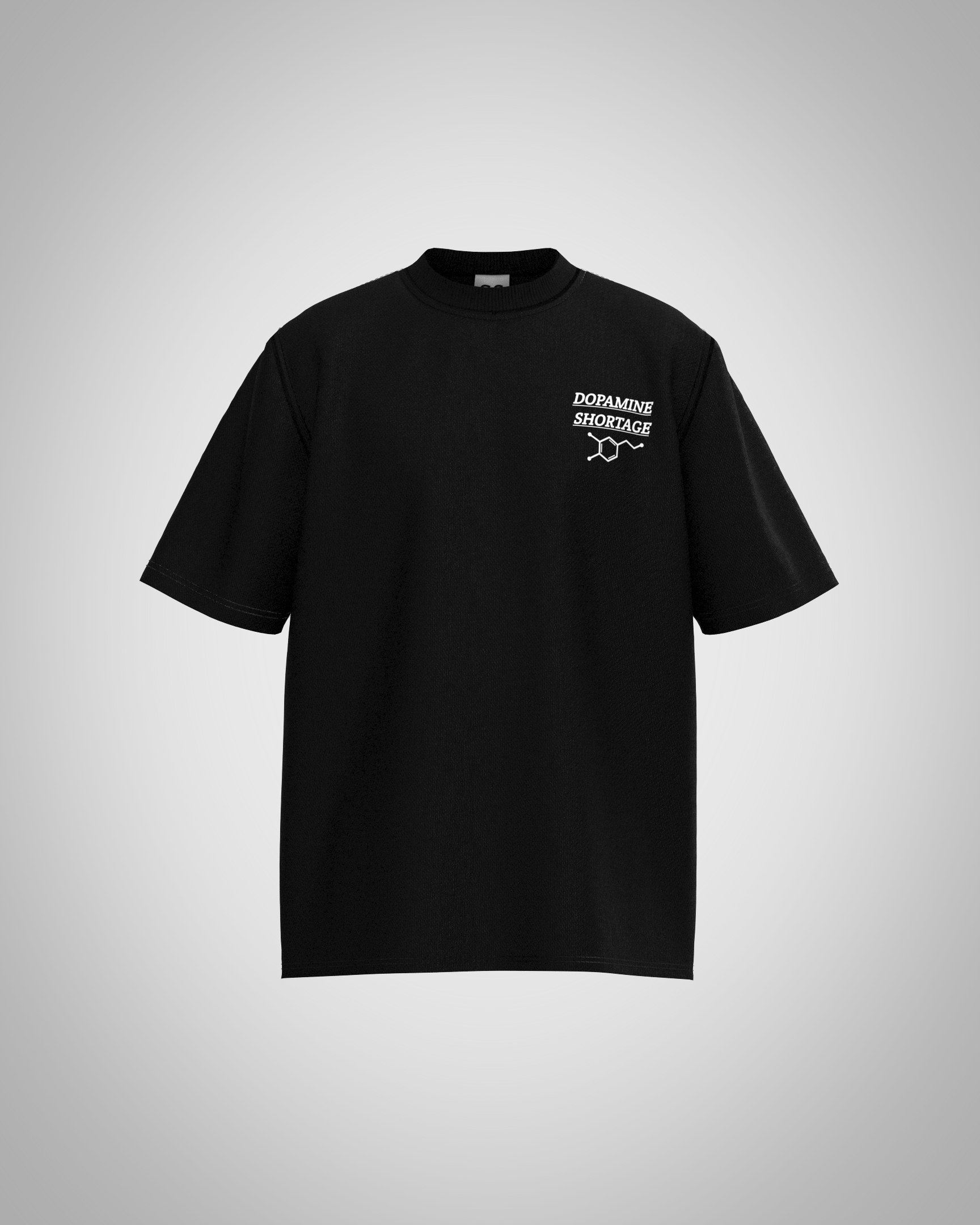 “I Need Dopamine” Chemical Graphic T-Shirt – Science Streetwear Edition