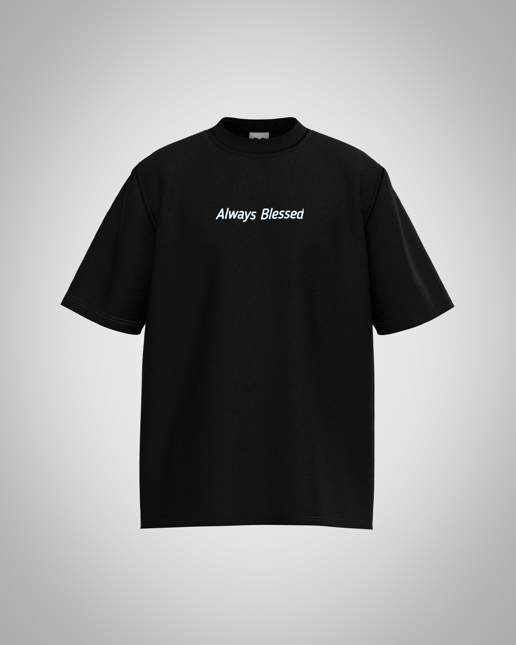 “Blessed” Snake & Hand Graphic T-Shirt – Symbolic Streetwear Edition