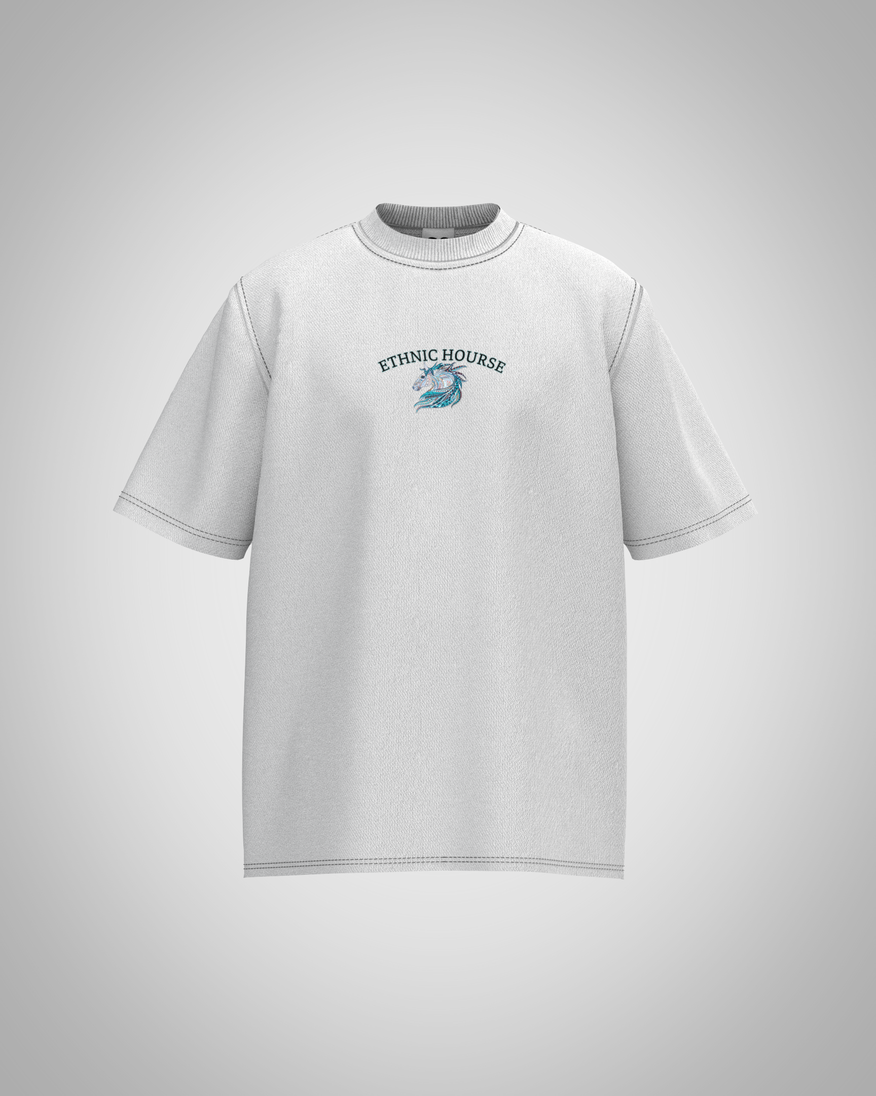 “Ethnic Horse” Graphic T-Shirt – Tribal Artistic Edition