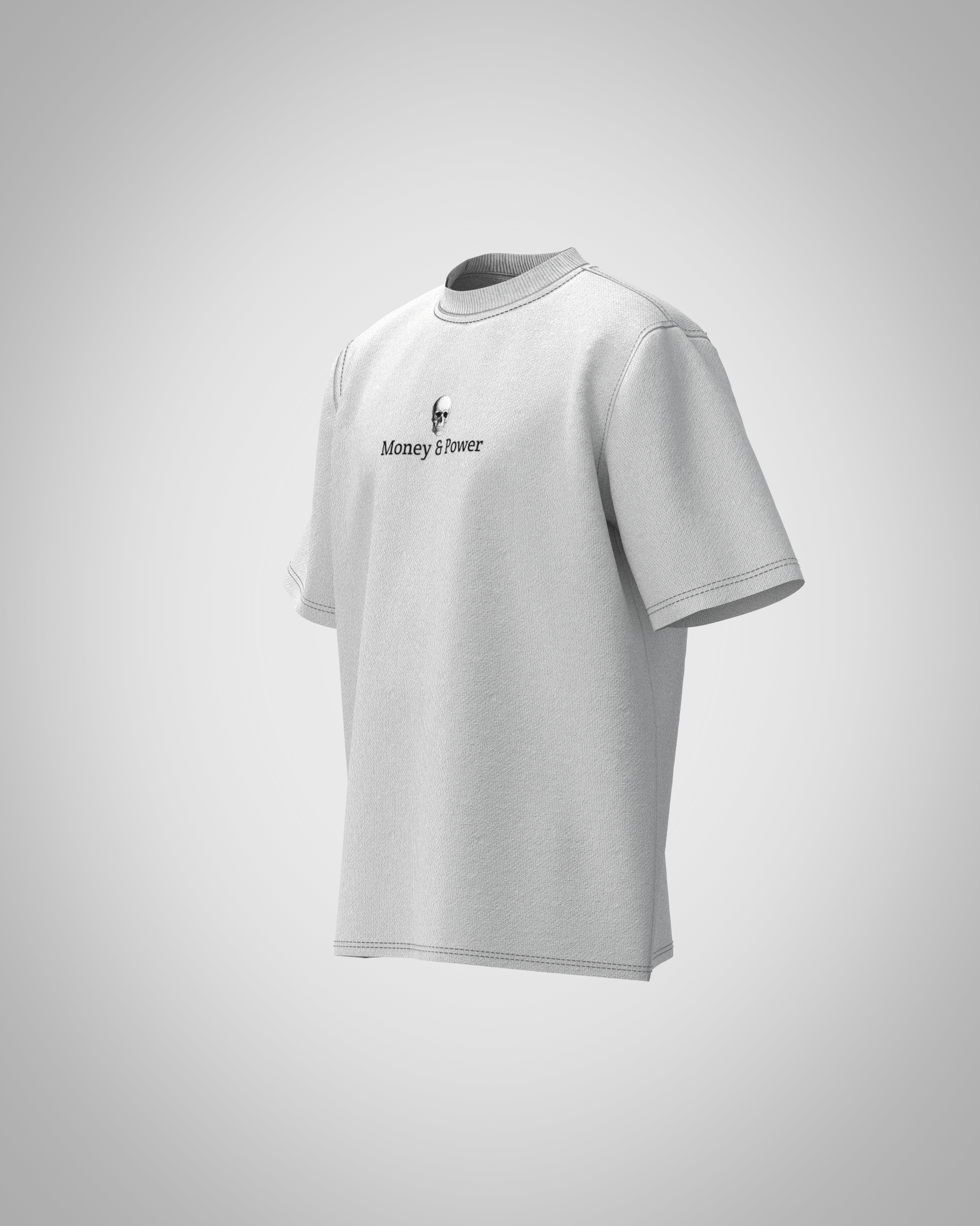 “Money & Power” Graphic T-Shirt – Bold Streetwear Statement