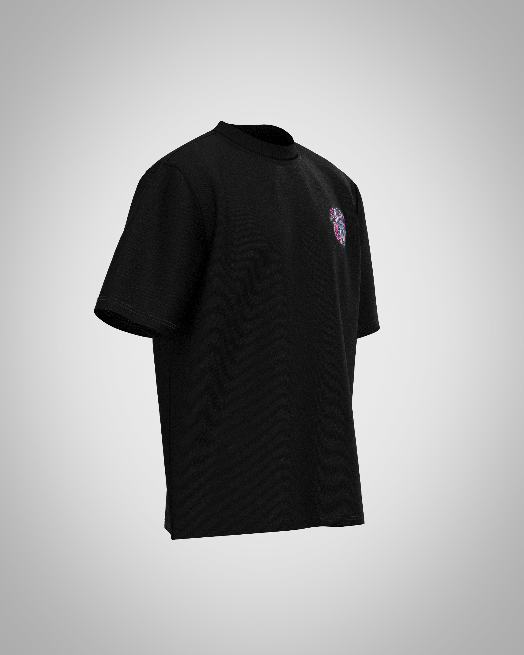 “Astro Rock” Astronaut Drum Graphic T-Shirt – Cosmic Music Edition