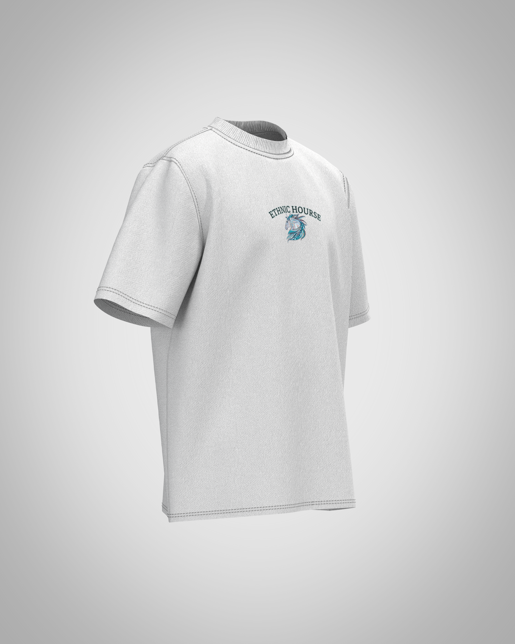 “Ethnic Horse” Graphic T-Shirt – Tribal Artistic Edition