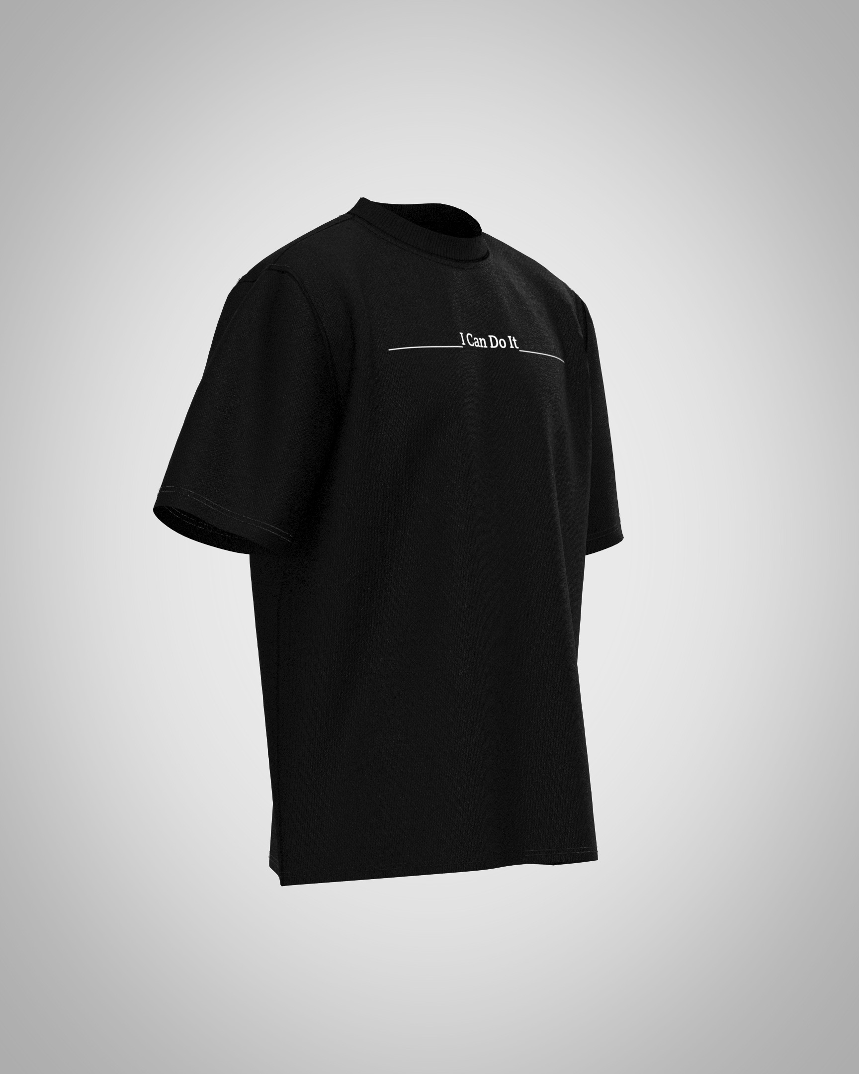 “All Eyes On Me” Oversized Graphic T-Shirt – Motivational Streetwear Edition