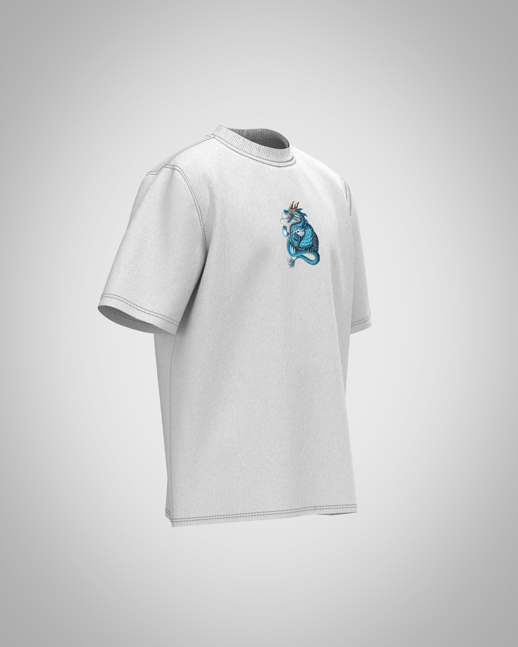 “Dragon Orb” Mythic Graphic T-Shirt – Legendary Streetwear Edition