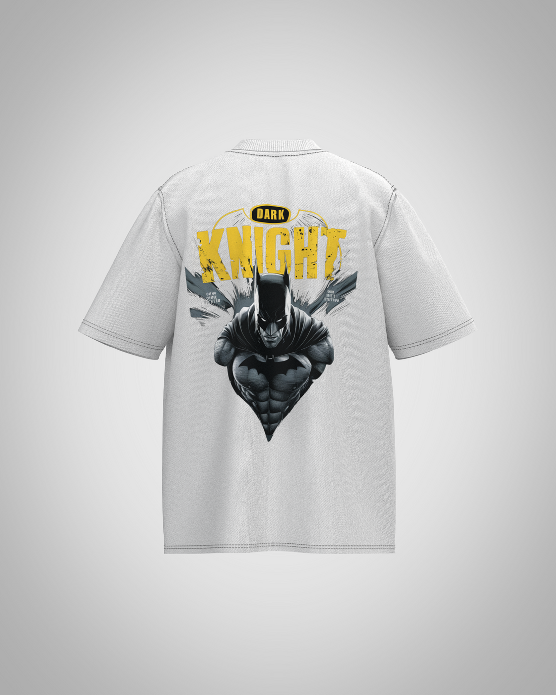 “Dark Knight” Batman Graphic T-Shirt – Bold Superhero Edition