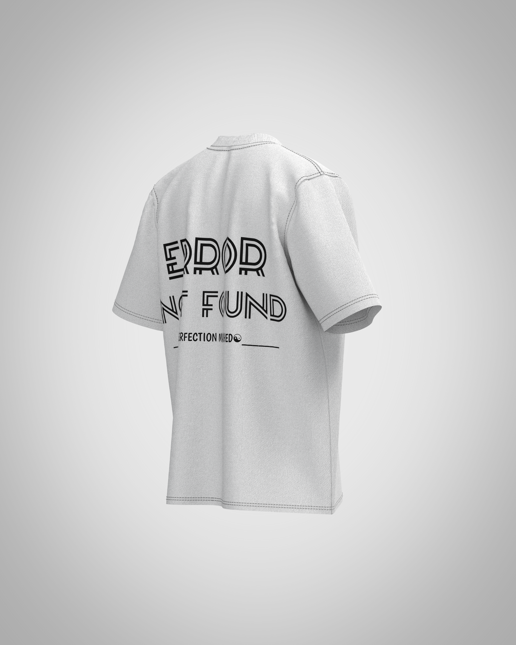 “Error Not Found” Graphic T-Shirt – Tech Humor Edition