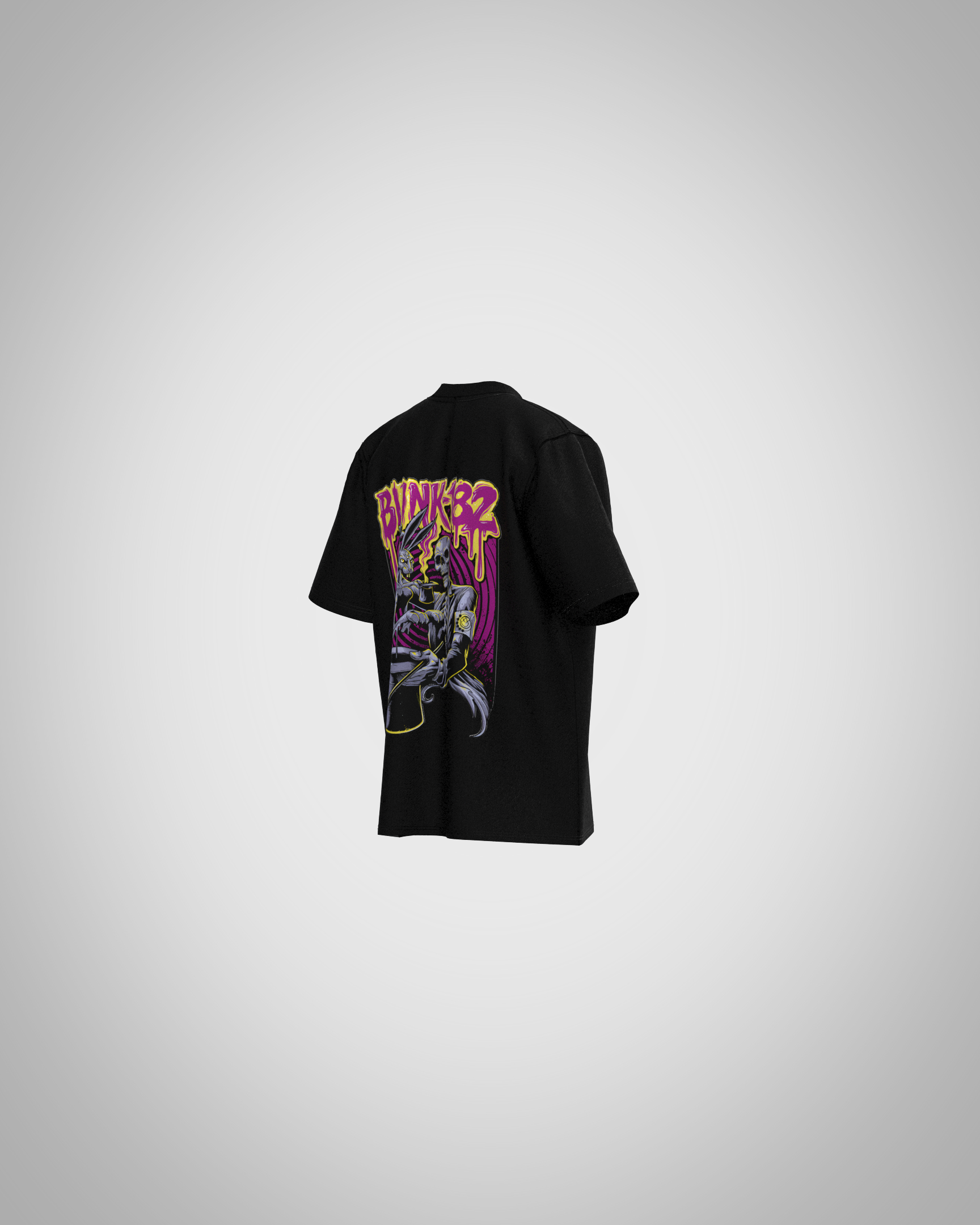 Blink-182 Skeleton Graphic T-Shirt – Pop-Punk Band Edition