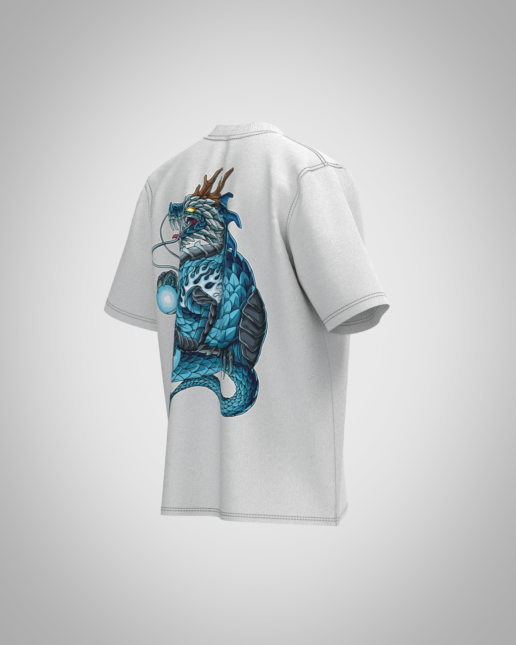 “Dragon Orb” Mythic Graphic T-Shirt – Legendary Streetwear Edition