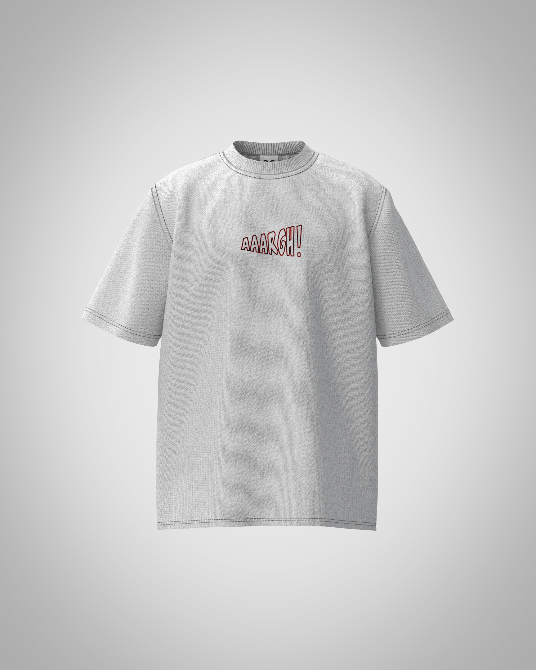 “AAARGH!!” Comic Graphic T-Shirt – Chaotic Streetwear Edition