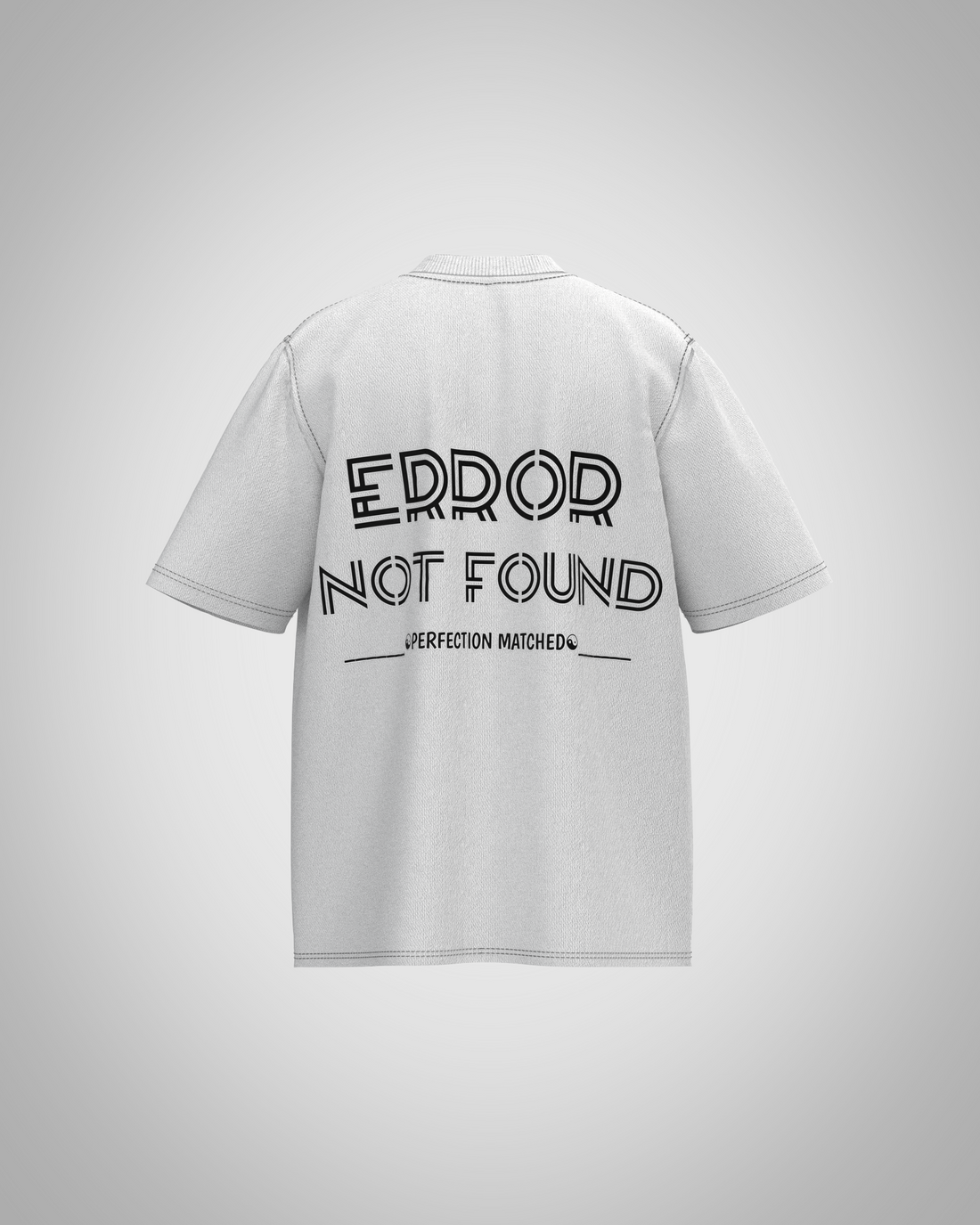 “Error Not Found” Graphic T-Shirt – Tech Humor Edition