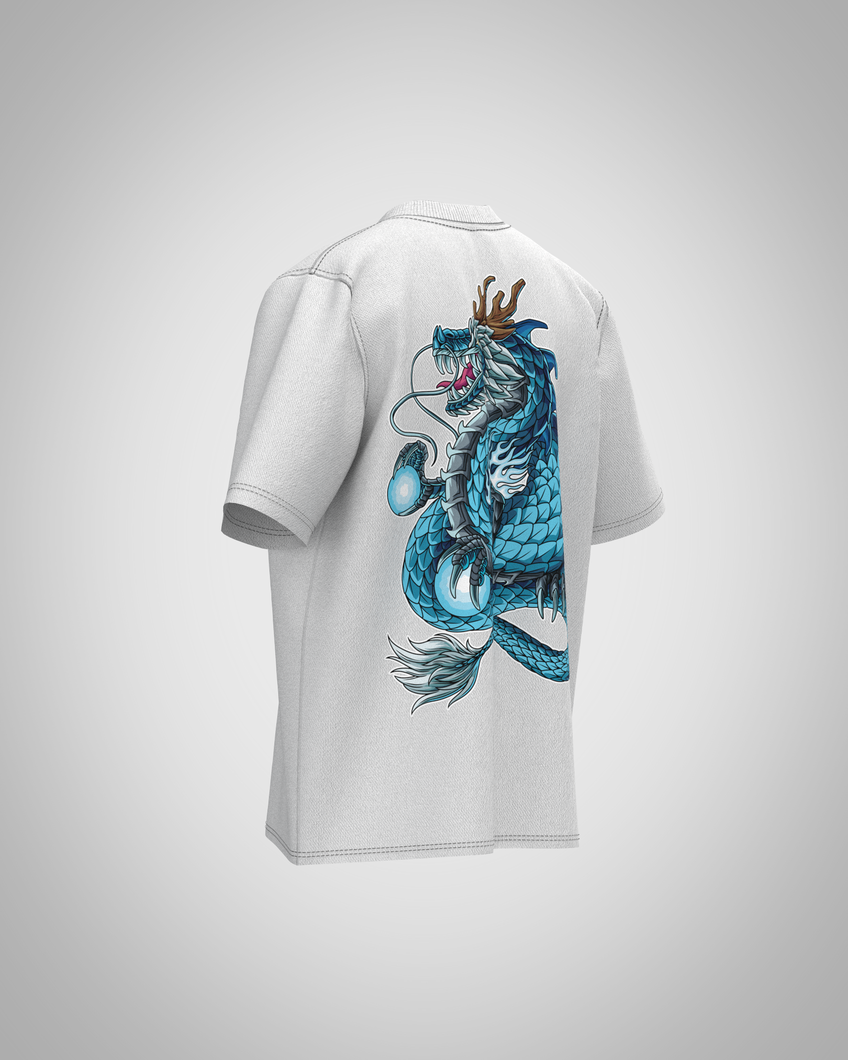 “Dragon Orb” Mythic Graphic T-Shirt – Legendary Streetwear Edition