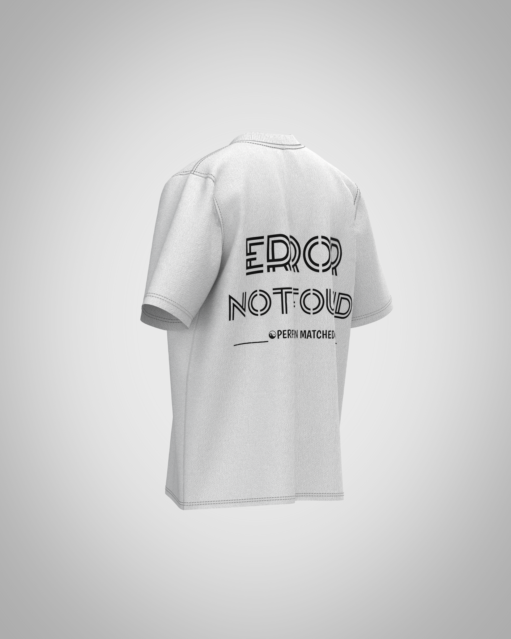 “Error Not Found” Graphic T-Shirt – Tech Humor Edition