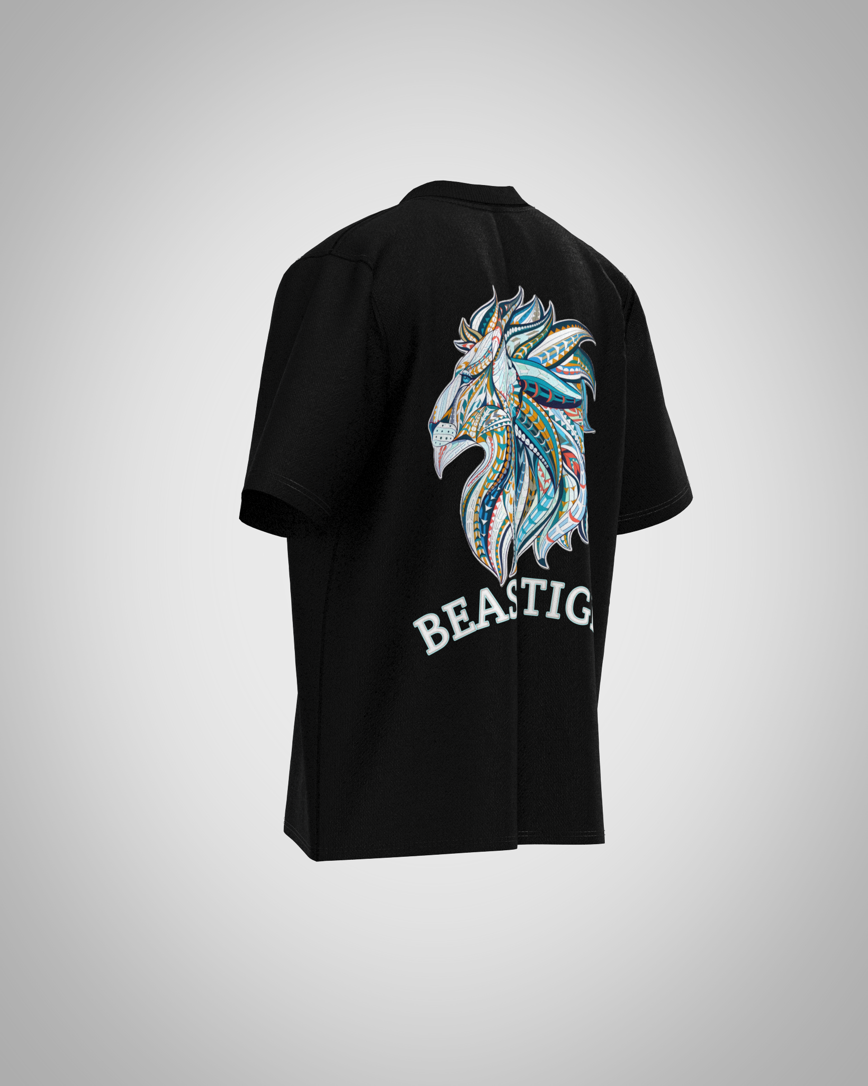 “Beast Tiger” Graphic T-Shirt – Tribal Power Edition