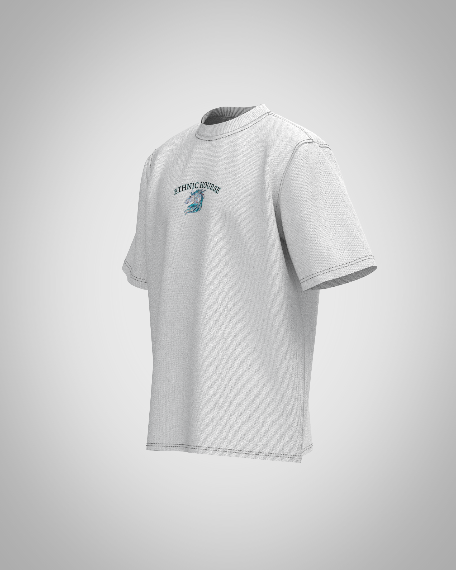 “Ethnic Horse” Graphic T-Shirt – Tribal Artistic Edition