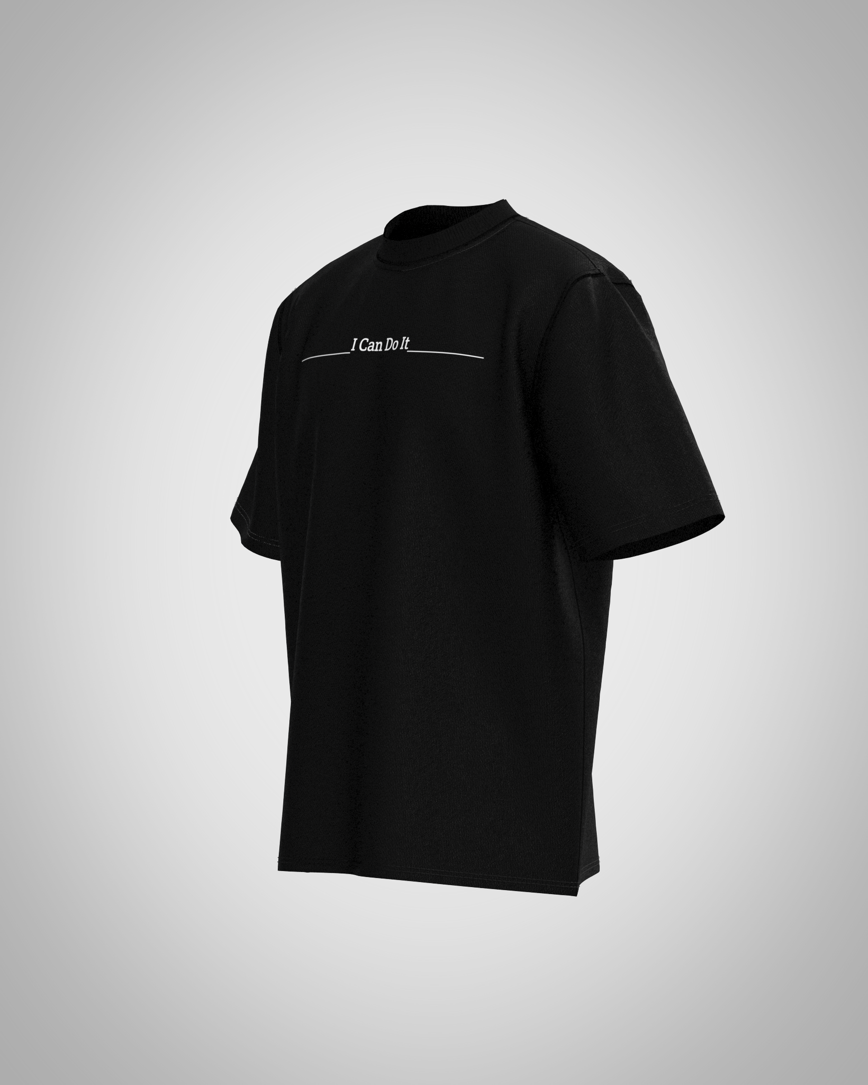 “All Eyes On Me” Oversized Graphic T-Shirt – Motivational Streetwear Edition