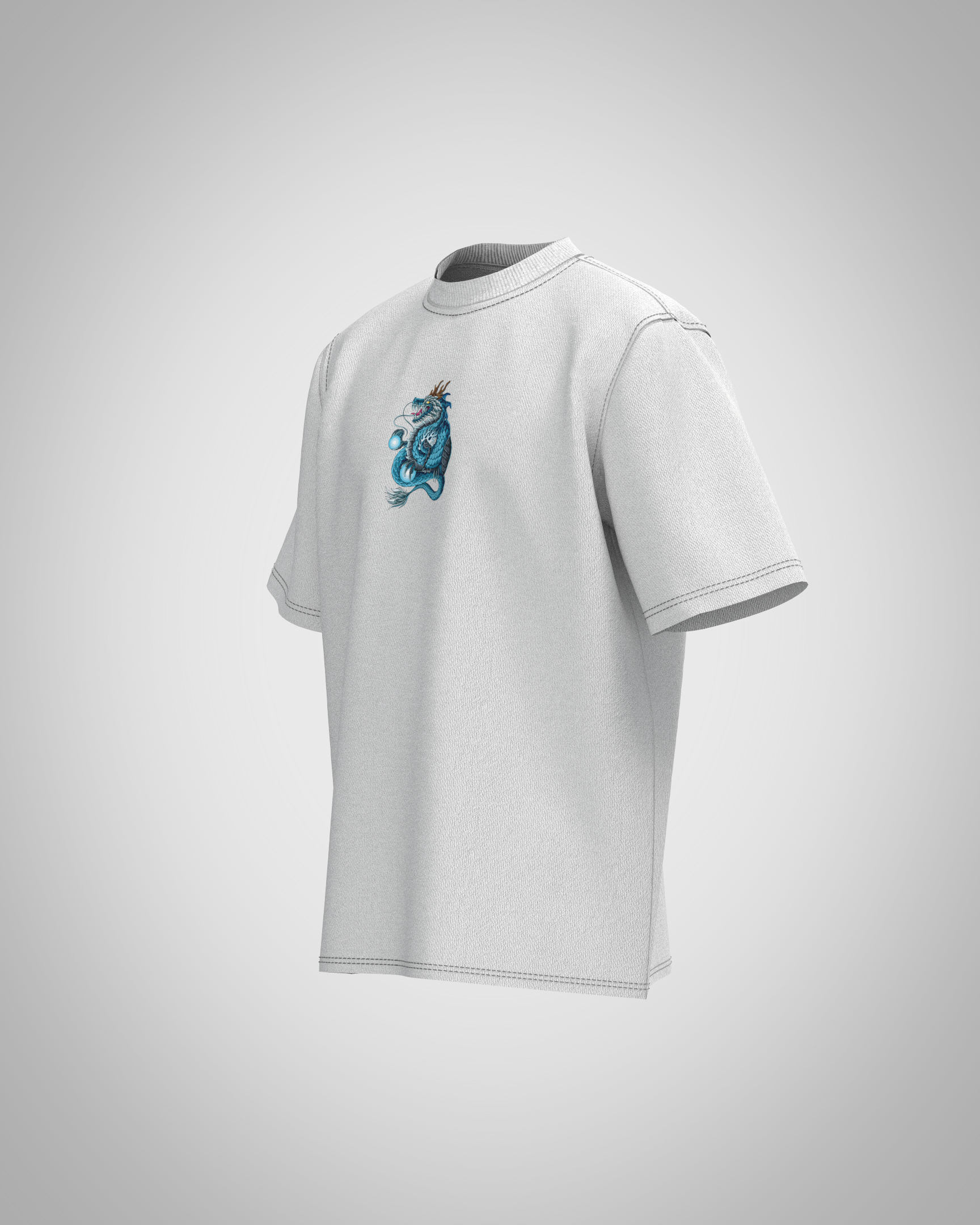 “Dragon Orb” Mythic Graphic T-Shirt – Legendary Streetwear Edition